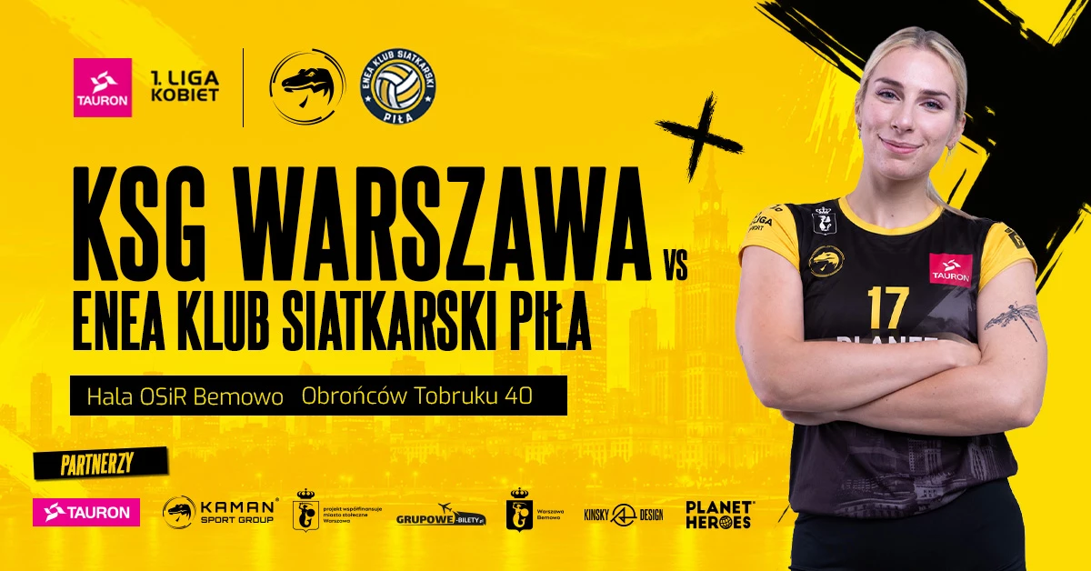 KSG Warszawa vs Enea Klub Siatkarski Piła